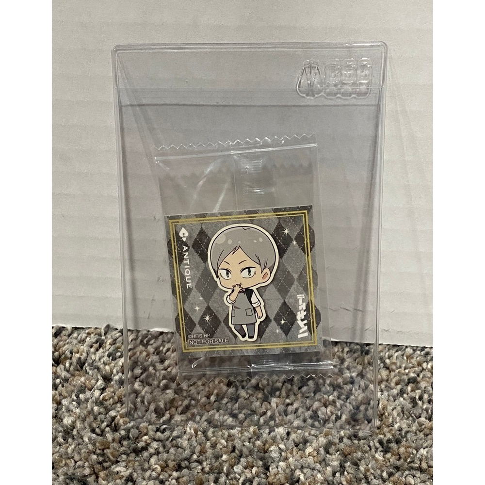 Haikyuu!! Sticker Unisex Kita Shinsuke Antique Series Grey OS NEW